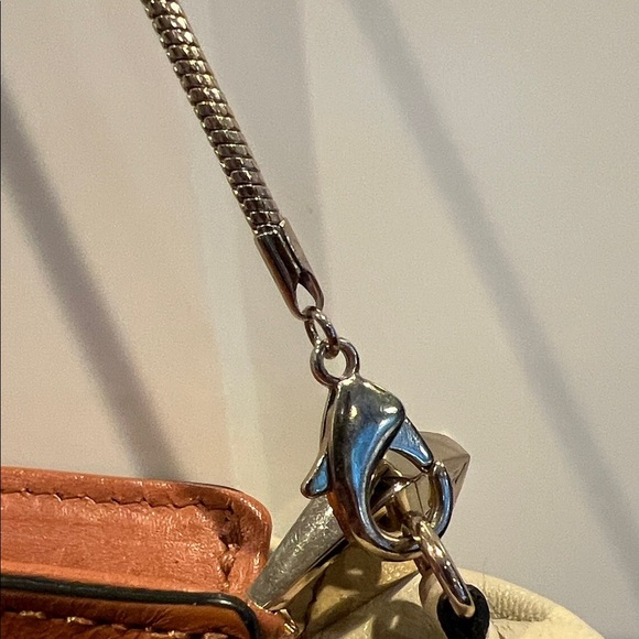 Pour la Victoire Leather Elie Mini Crossbody Bag 9" W x 4.5" H x 2" D - Picture 5 of 8